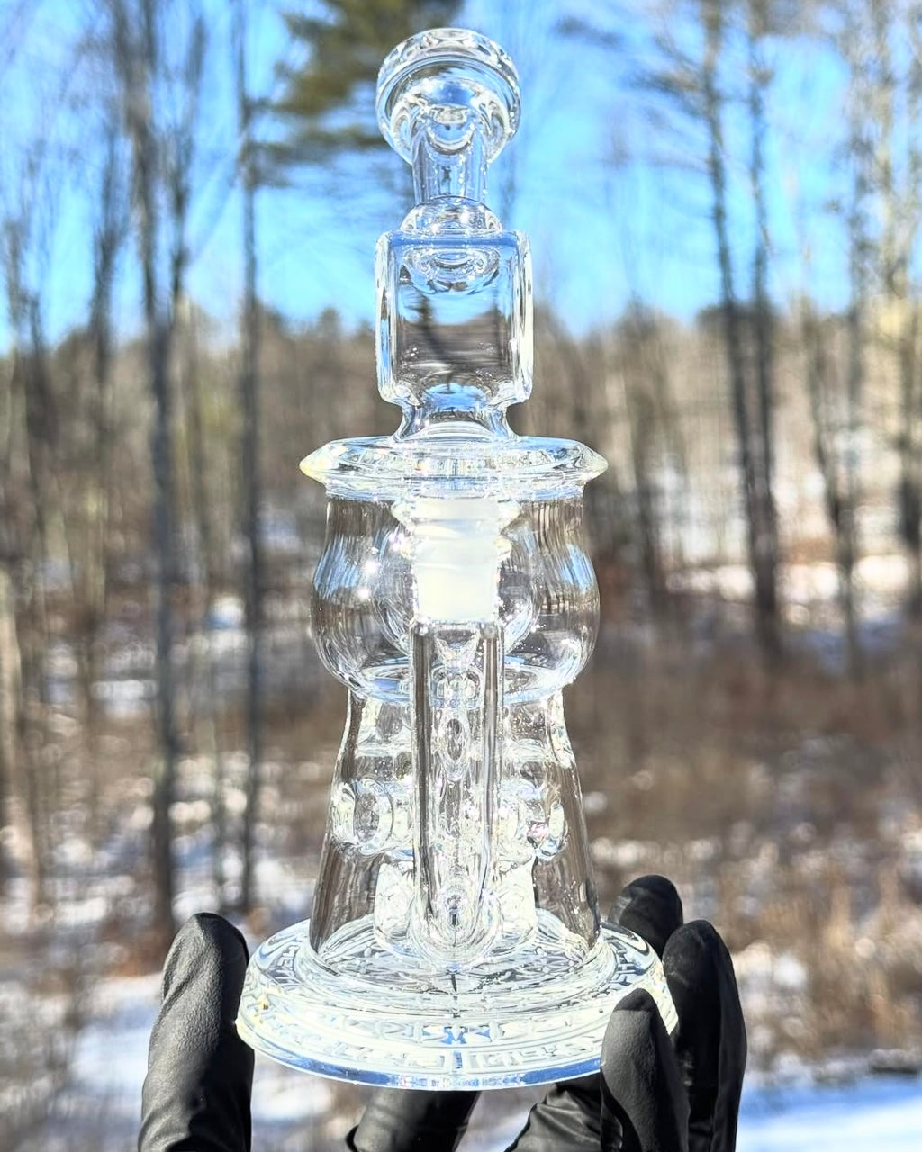 Mini Hourglass SFT Mothership Glass