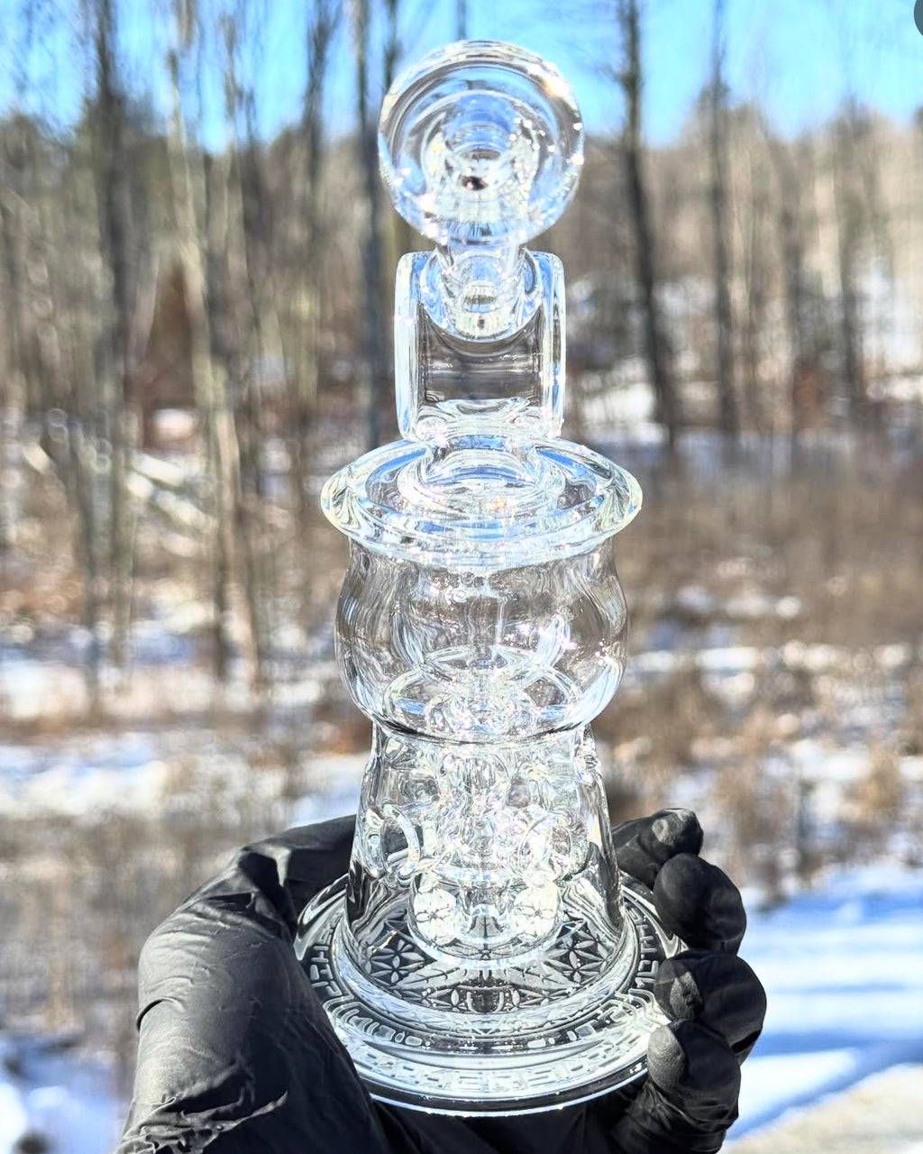 Mini Hourglass SFT Mothership Glass