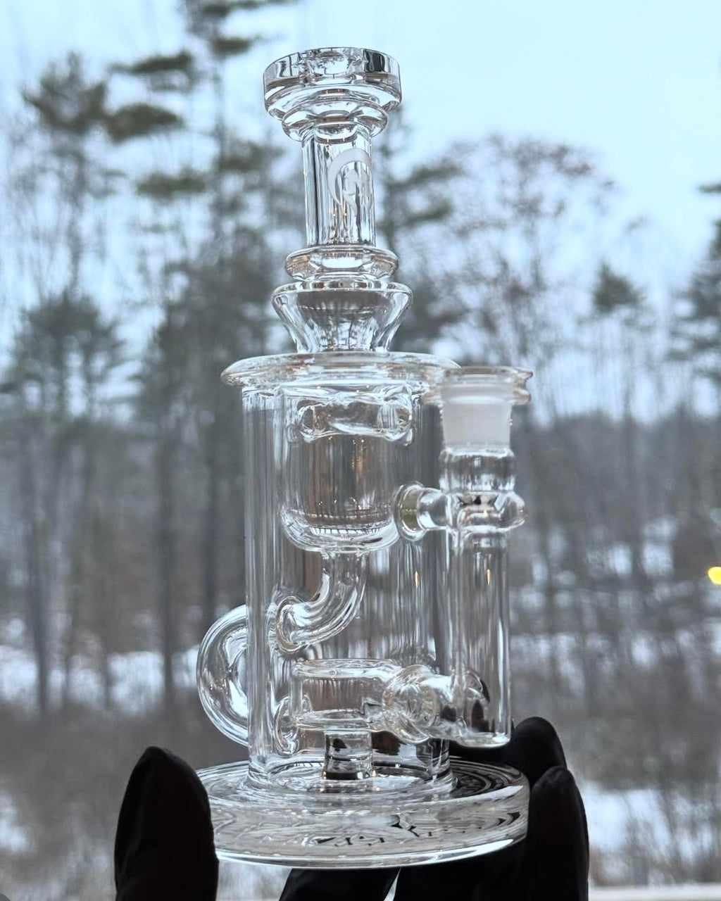 Clear Mini Klein Mothership Glass