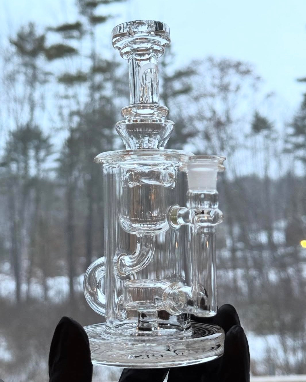 Clear Mini Klein Mothership Glass