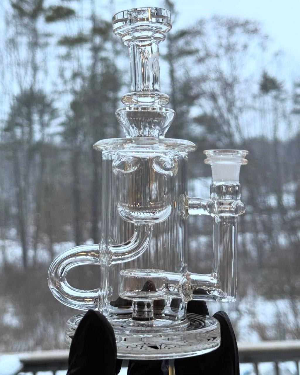 Clear Mini Klein Mothership Glass
