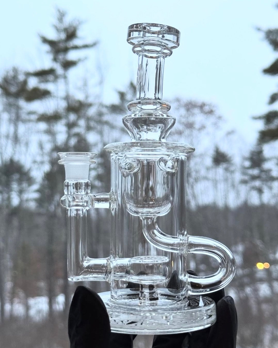 Clear Mini Klein Mothership Glass