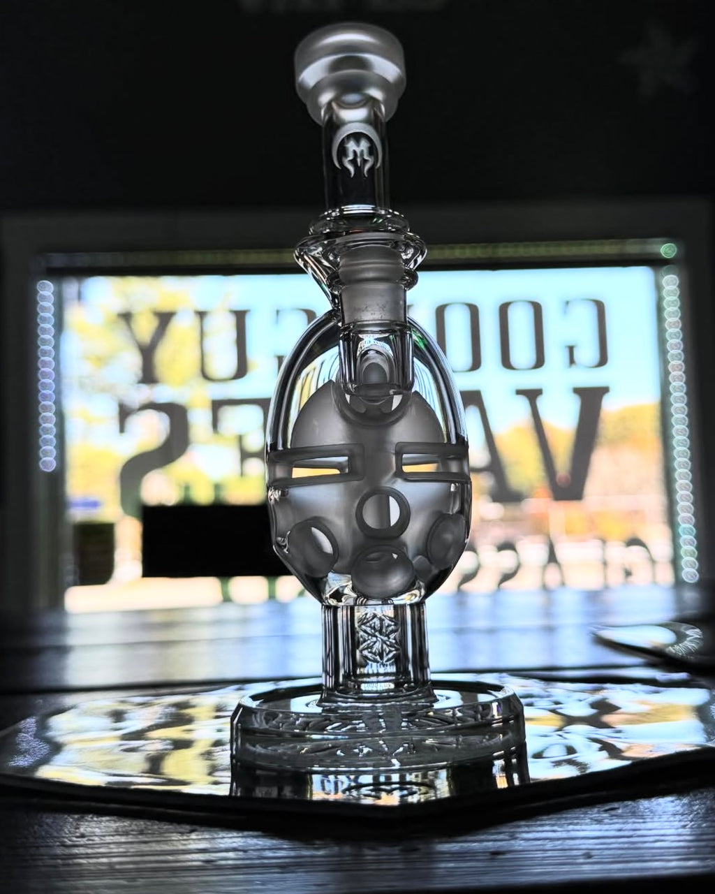 Micro Fab Egg Mothership Glass