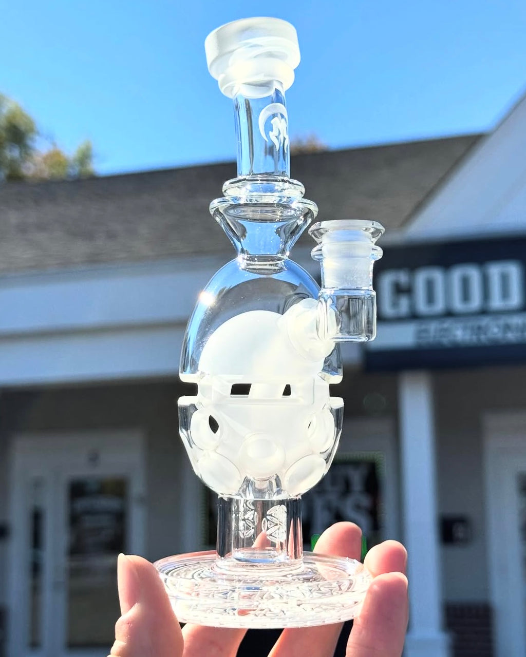 Micro Fab Egg Mothership Glass