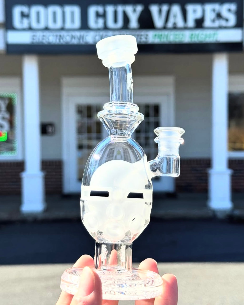 Micro Fab Egg Mothership Glass