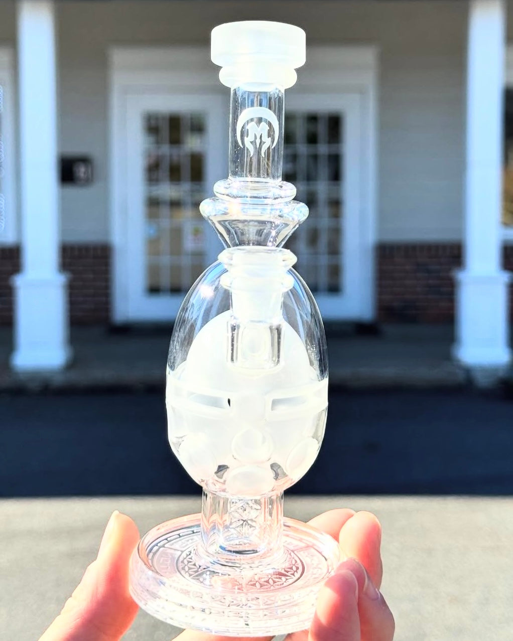 Micro Fab Egg Mothership Glass