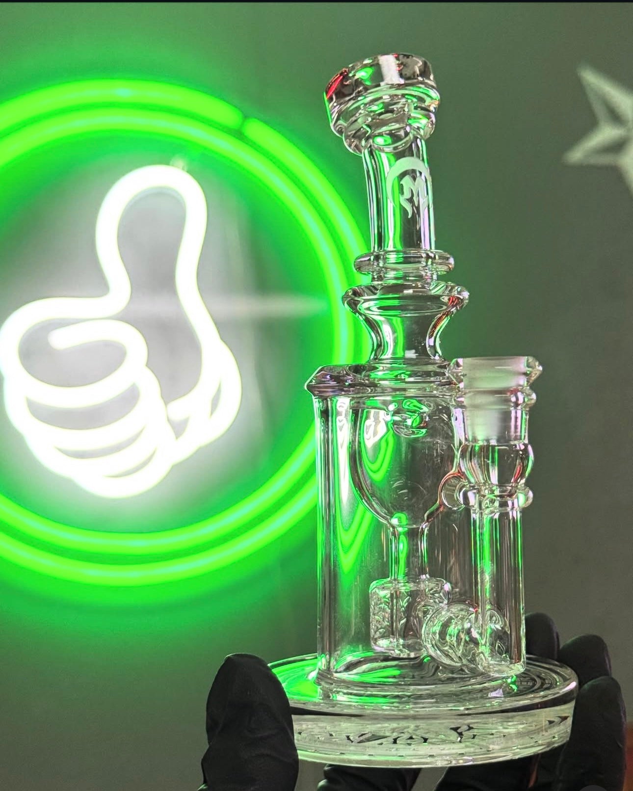 Clear Mini Torus Mothership Glass