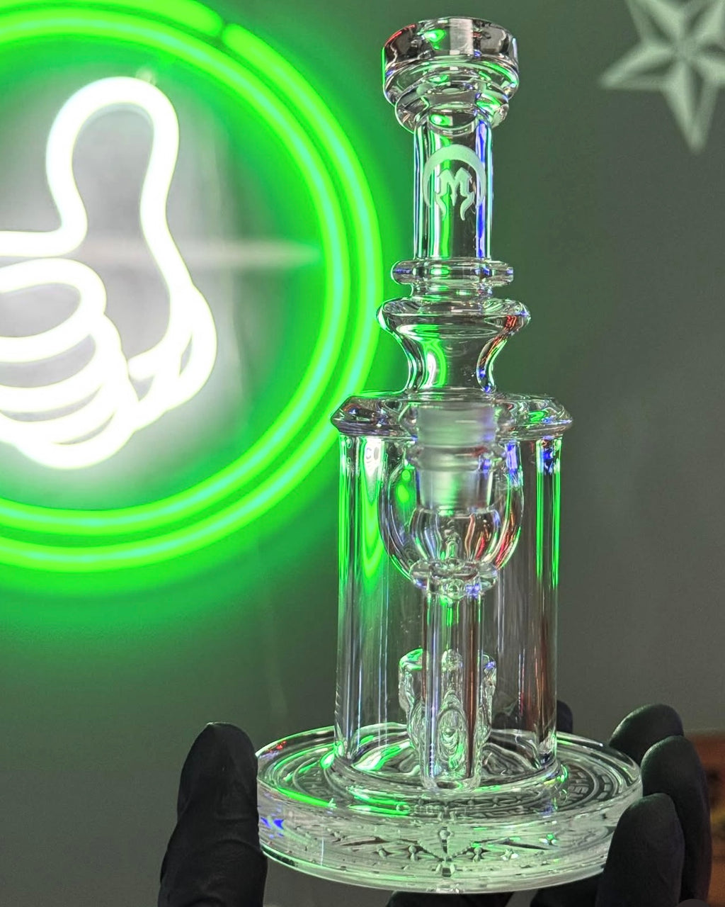 Clear Mini Torus Mothership Glass