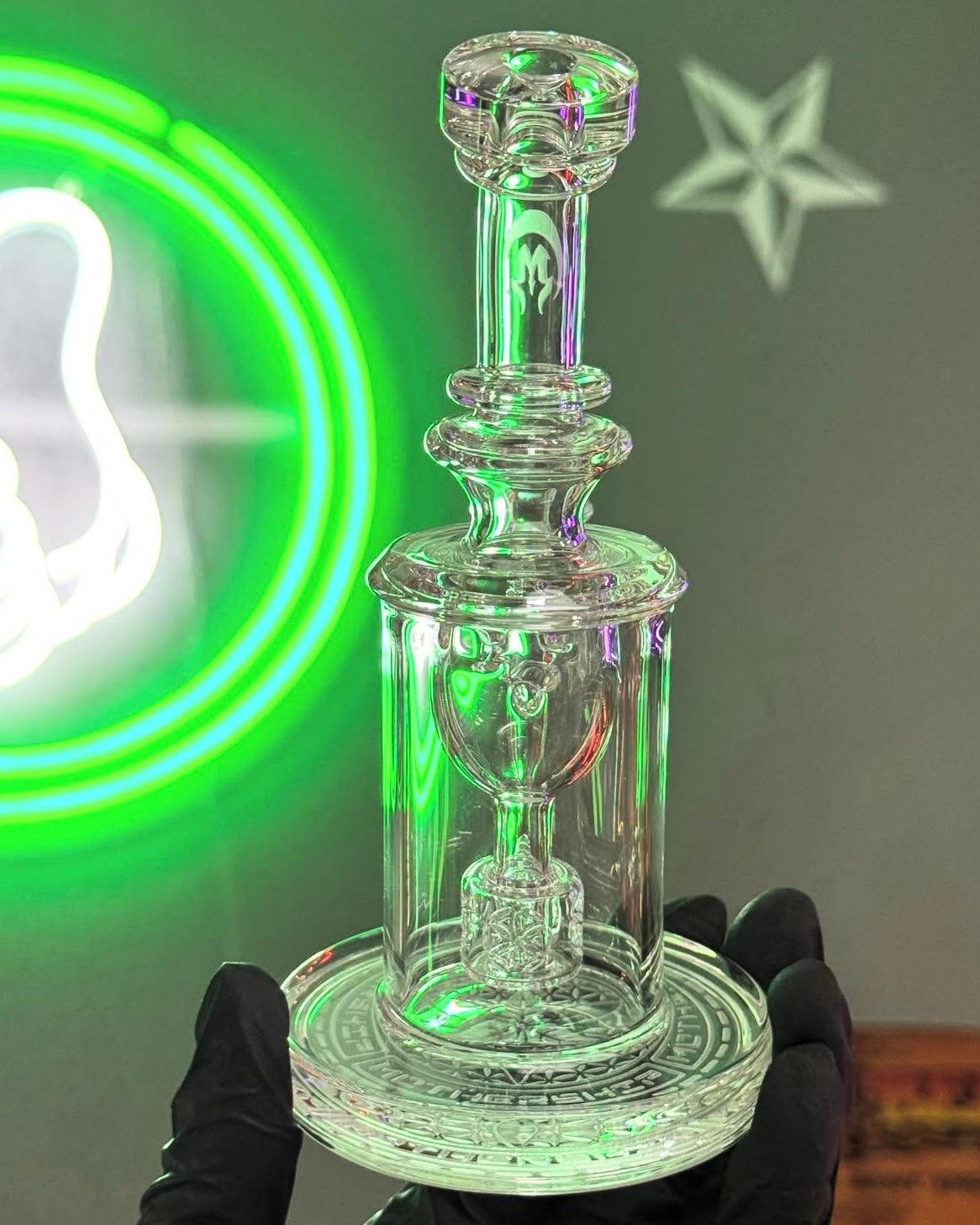 Clear Mini Torus Mothership Glass